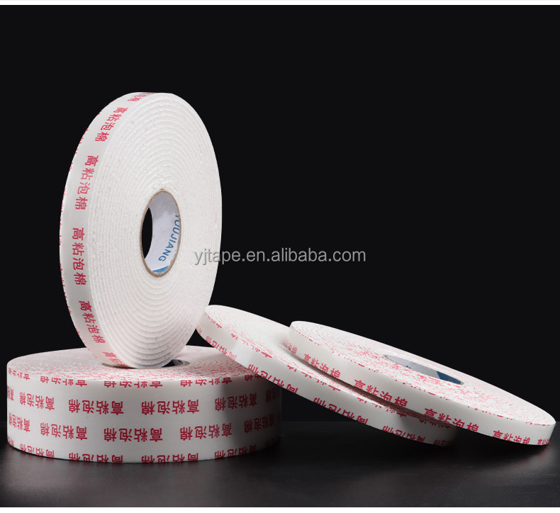 Car Gap Filling Mountings Double Sided Foam Tape With Soft 2 Sided Strong Adhesive