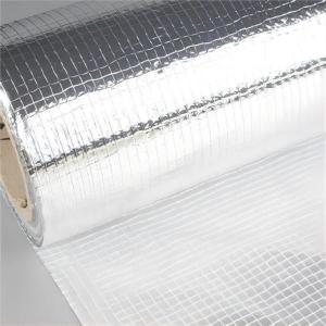 China Square Fiberglass Facing Material Aluminium Foil With Glass Polyline 20mic wholesale