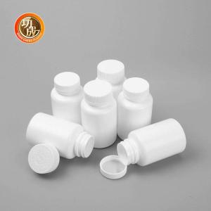 China Pharmacy Plastic Pill Bottle Food Grade Customized Logo Screen Printing wholesale
