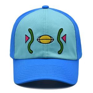 China Sport Men 6 Panel Embroidered Baseball Caps 60cm Curved Visor wholesale