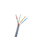 Low Attenuation Cat5 Cat5e Lan Cable With PVC / PE / LSZH Jacket