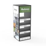 Household Metal Display Stands Small Fan Appliance Floor Standing Display Stands