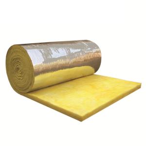 China Cold Insulation Glass Wool Blanket Sound Absorption Coefficient wholesale