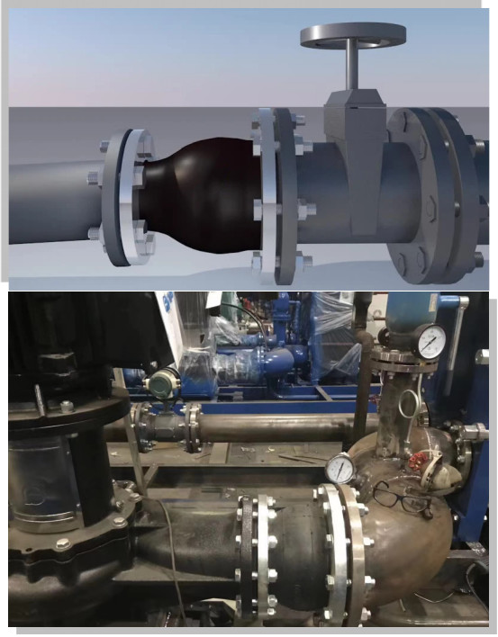 Reduced Concentric Expans Compensator Reducer Flexible Rubber Expansion Joint Manufacturers