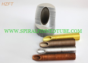 Heat Conductive Flexible Extruded Fin Tube For Tankless Water Heater / Low Fin Tubes