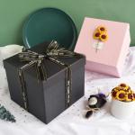 Black Pink 210gsm-400gsm Wedding Paper Box Paperboard Wedding Dress Packing Box