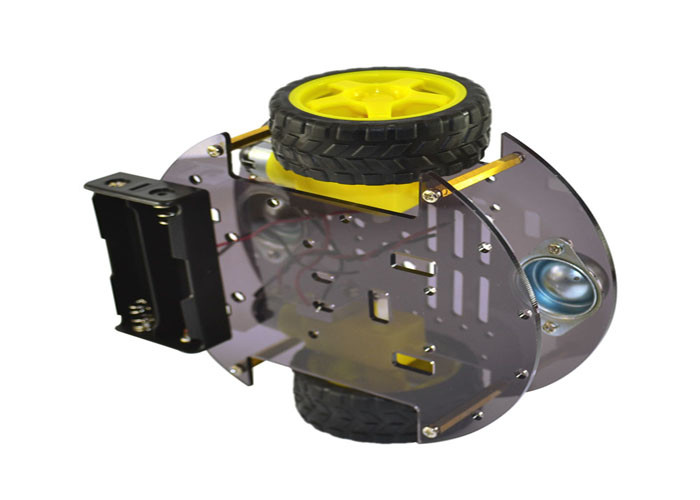 15mm * 15mm * 8mm Smart Car Robot Kit 240 RPM With 1 Year Warranty
