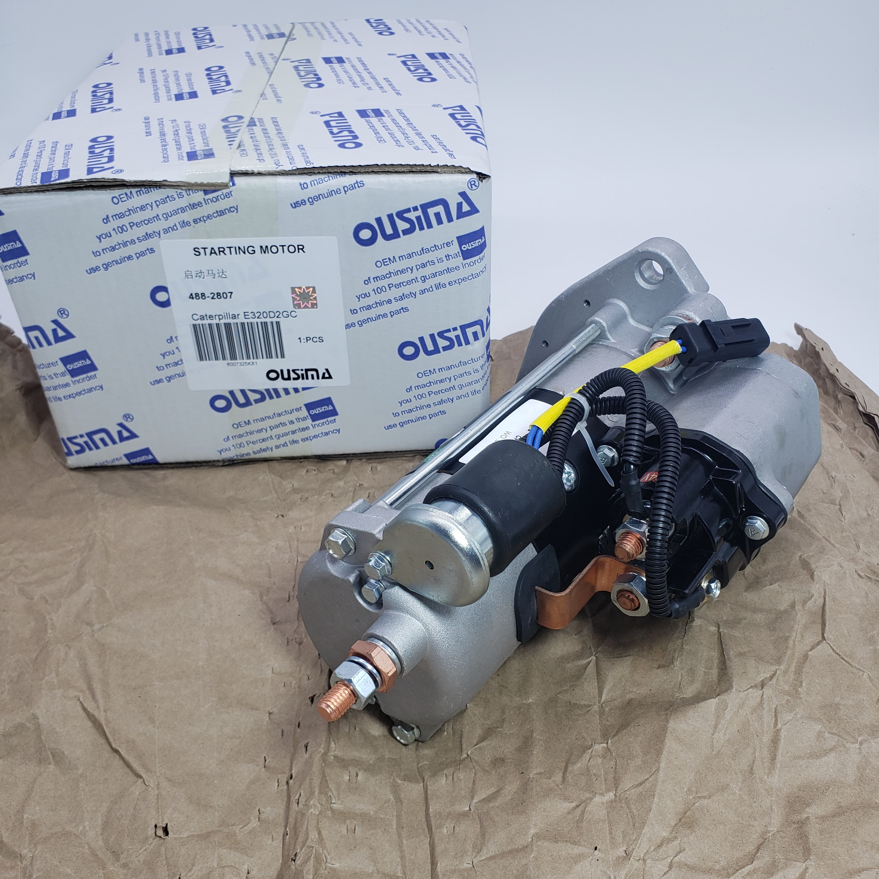 488-2807 Starting Motor Assembly For E320D2 GC C7.1