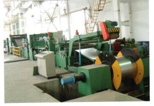 China Thickness 0.4- 8.0mm Metal Strip Cutting Machine / Slitter Line Machine 220V wholesale