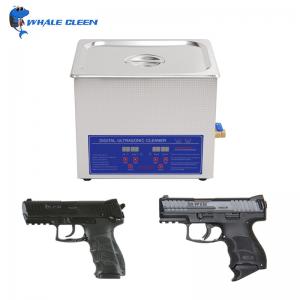 China 10l 240w Ultrasonic Gun Cleaner With Tank Size 300x240x150mm wholesale