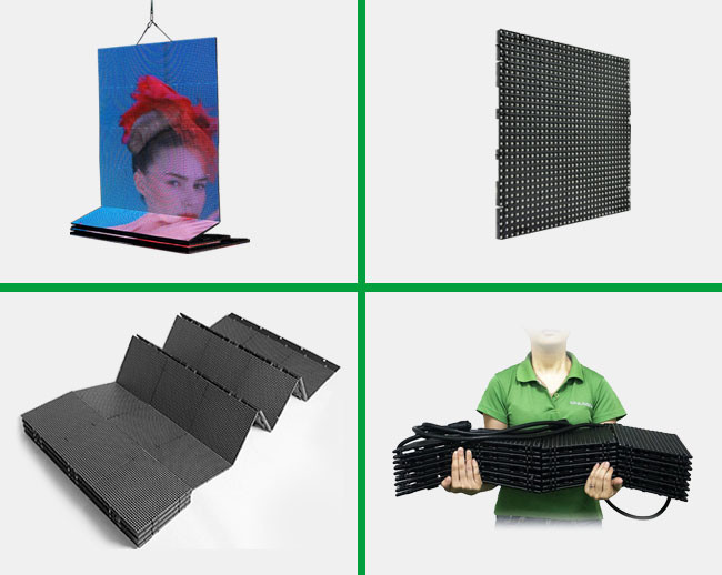 Out door Led Stage Display , rgb Large Flexible Led Screen 4000 nits Brightness