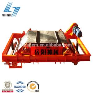 China Iron Discharging Belt Magnetic Separator Conveyor For Purifying Material wholesale