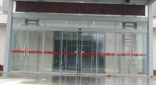 Wide Voltage Sliding Commercial Doors Entrance Sliding Doors Drive Ac80v To Ac250v