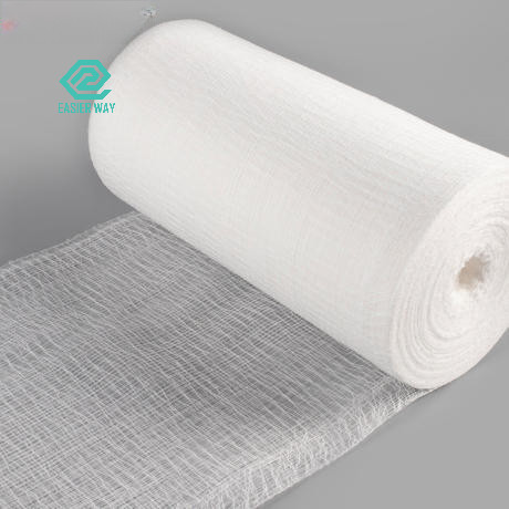 50-100m Medical Gauze Roll OEM Individual Wrapped Cotton Gauze Roll