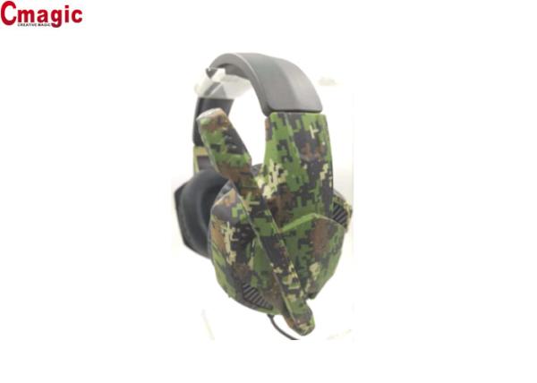 Wired Stereo Gaming Headset , Mobile Phones Headphones Compact Design For PC