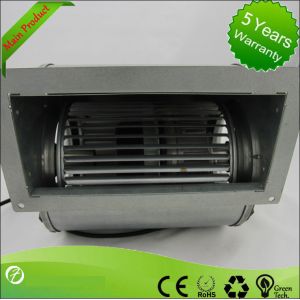 AC Double Inlet Industrial High Pressure Centrifugal Blower Lower Noise 133mm