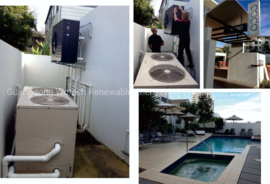 Plastic Top Blow on/off Swimming Pool Heat Pump