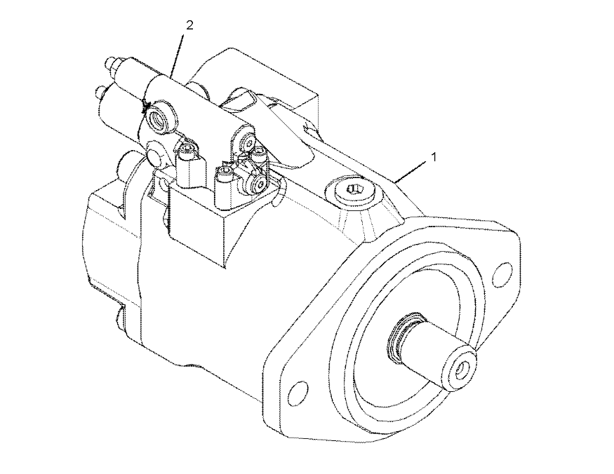 3123044 312-304 335-8197 For Caterpillar Backhoe Loader 424b Excavator Parts Hydraulic Piston Pump Hydraulic Main Pump Aftermarket Original