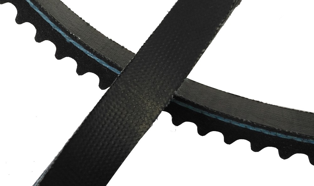 Standard Motor Fan Rubber Cogged Belt for Motorcycle Polyester Hard Cord Reinforcement