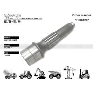 China PC300-7 Excavator Hydraulic Motor Shaft Steel For Gear Motor 708-8H-32120 wholesale