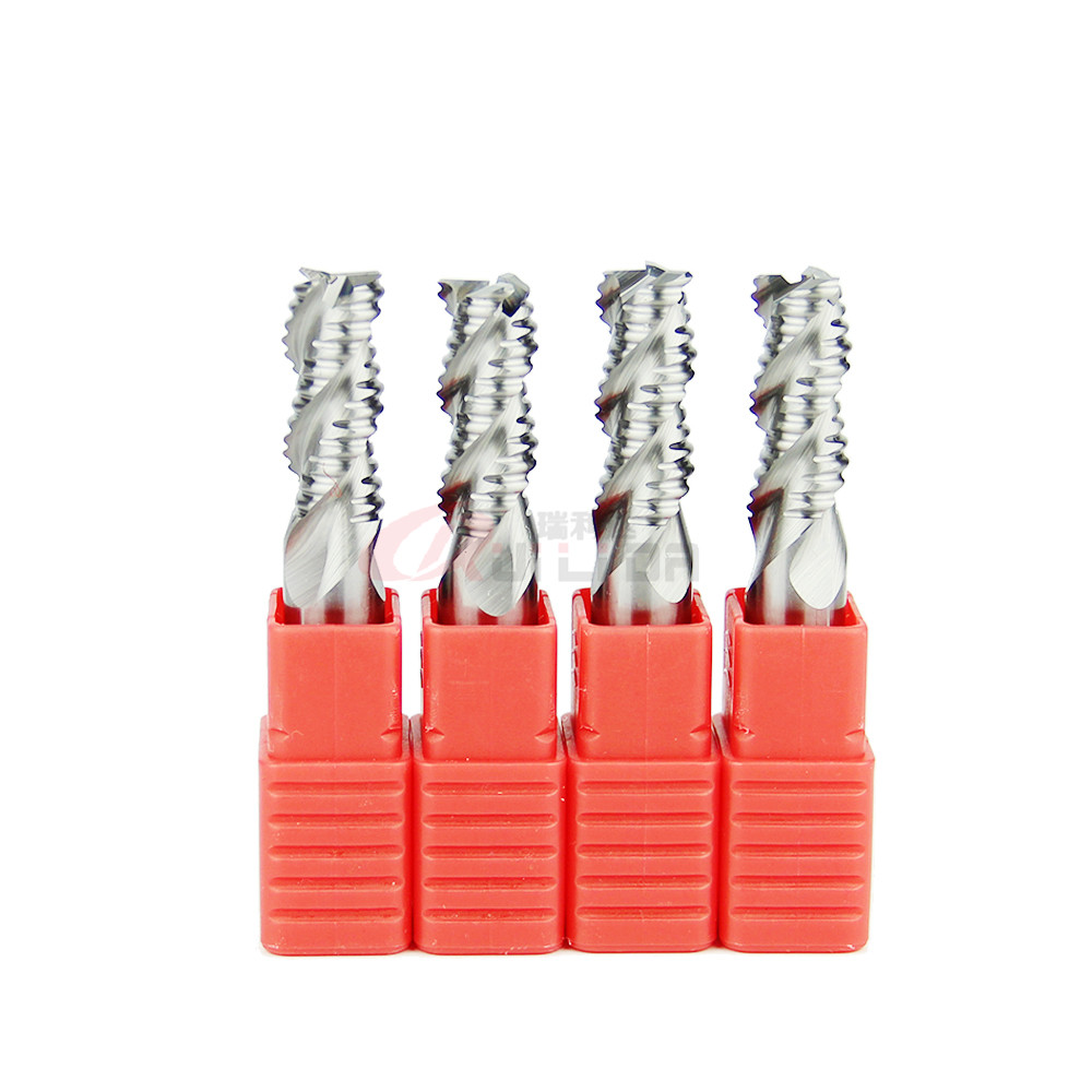 0.393" 3/8 Large Cobalt Carbide Roughing End Mill