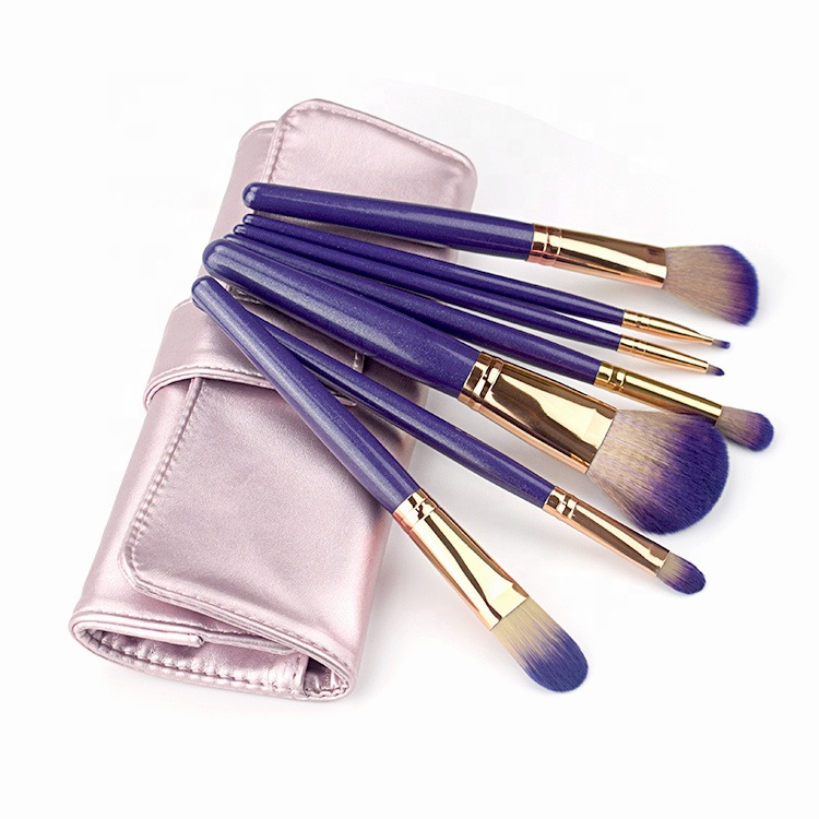 Makeup brush OEM 10pcs concealer brush set with cloth pouch