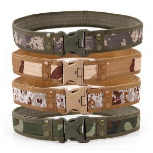China Nylon Resin Web Belts And Buckles 5.5cm Police Tactical Belt wholesale