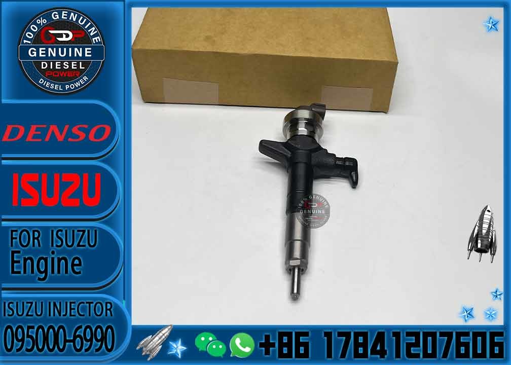 Auto parts common rail injector Diesel Injectors nozzle For Isuzu D-Max 095000-6170 095000-6980 095000-6990 Fuel Injecto