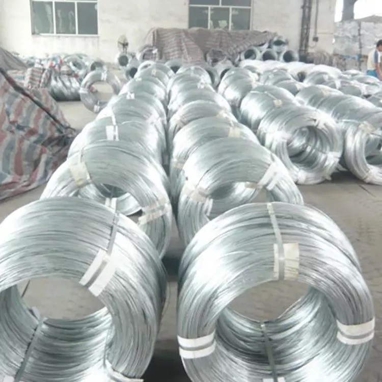 Q195 Steel Rod Low Carbon Galvanized Wire For Construction Iron Binding Iron