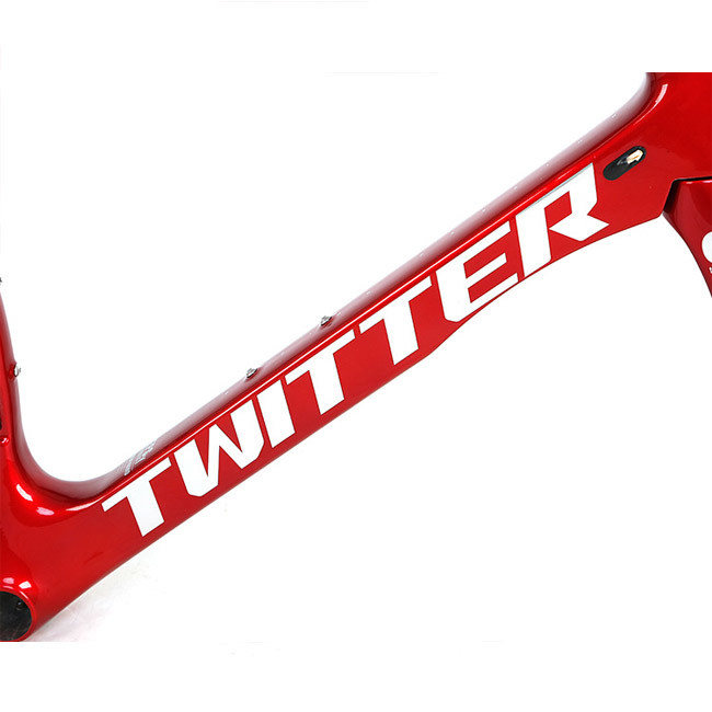 Wheel 700x25C Carbon Road Bike Frame , Carbon Rim Brake Frameset THUNDER-C 46cm