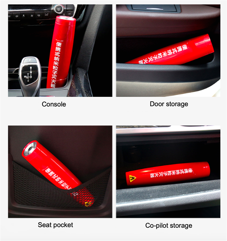 Type Aerosol Rechargeable Fire Extinguisher 13B 5F Cylinder Length 260mm
