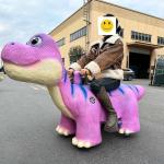 Amusement Park Animatronic Electric Dinosaur Ride for Shopping Mall