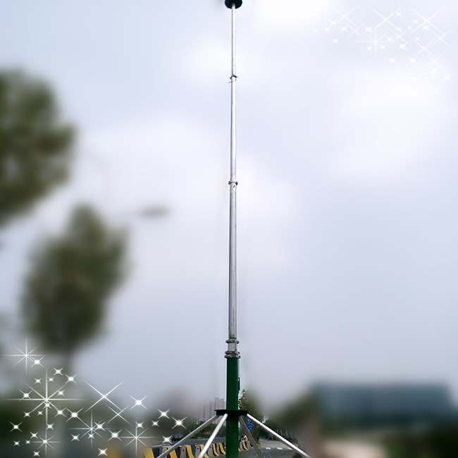 2 Axial Portable Telescopic Mast