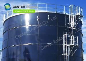 China 3450N/cm Potable Water Tanks Made Of Glass Fused To Steel Plate wholesale