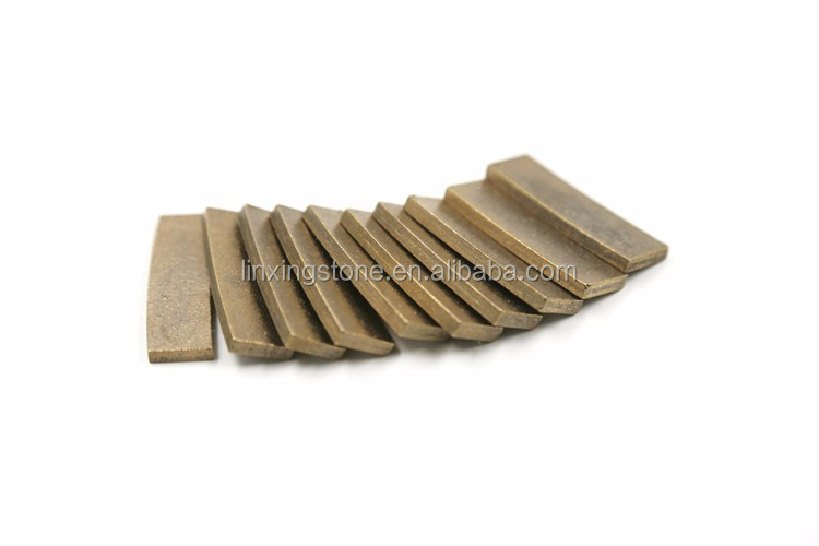 350mm Single Saw Andesite Diamond Segment ARC-Shaped Tip 40*3.6*15mm for Cutting Tool