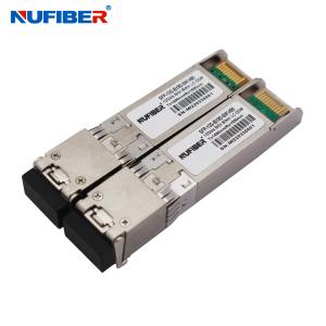 China LC 80km Module 10G SFP+ ZR Transceiver 1490nm / 1550nm WDM wholesale