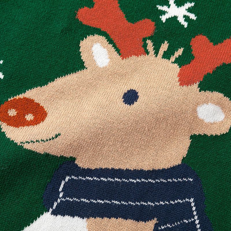 Fall Winter Children Clothes Toddler Pullover Cartoon Sweaters Knitted Christmas Sweater For Kids