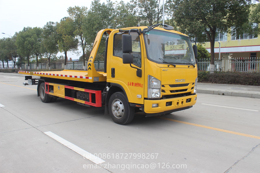 Factory Direct Sale Flat Wrecker Truck With Huge Power at Low Price