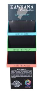 China 160gsm Advertising Cardboard Shelf Display Gold Silver Hot Stamping wholesale