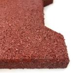 Anti Slip Horse Stable Floors Driveway Dog Bone Recycled Rubber Flooring Tile