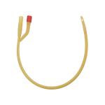 Male Urethral Balloon Medical Foley Catheter 12fr 14fr With Water Pouch