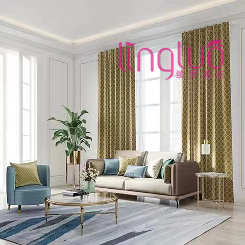 Colorful Plain Cushion Imitation Linen Fabric Heavy And Durable For Furniture