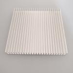 Square Aluminium Heat Sink Profiles Extrusion Led Light Radiator