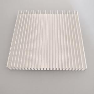 China Square Aluminium Heat Sink Profiles Extrusion Led Light Radiator wholesale