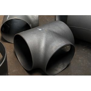 China Buttweld Tee Carbon Steel Pipe Fitting A234 Wpb Seamless on sale