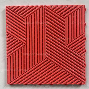 China 18mm Heavy Duty Garage Tiles 620g Interlocking Garage Flooring wholesale