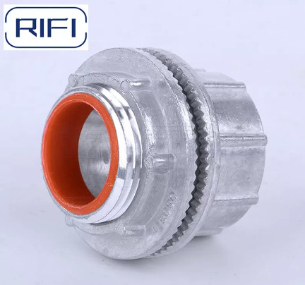 Red Yellow Blue UL Zinc Die Cast Grounding Hub For Imc Conduit / Imc Pipe