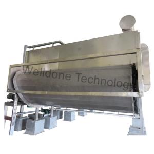 China Ventilated 80mm Thickness 3 Layer Continuous Food Grade Belt Dryer wholesale