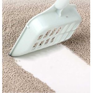 Small Particle Bentonite Cat Litter Super Absorbency Fast Clumping