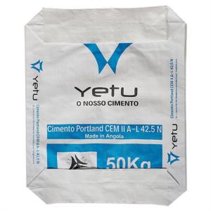 China Hot Sale 25KG 40KG 50KG Ad Star Bags PP Block Bottom Bag Cement Valve Bags Cement Sack wholesale